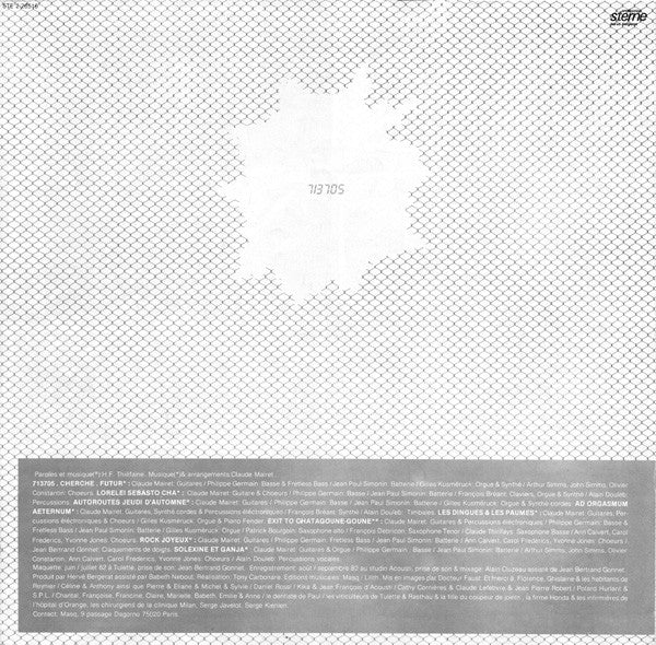 H.F. Thiefaine* -Soleil Cherche Futur