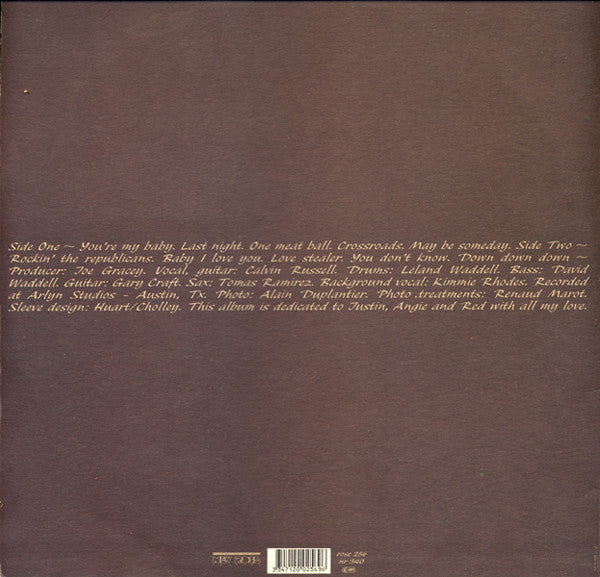 Calvin Russell -Sounds From The Fourth World