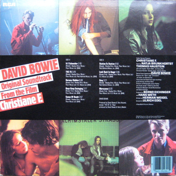 David Bowie -Original Soundtrack From The Film Christiane F.