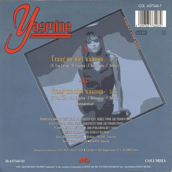 Yasmine (2) -Vraag Me Niet Waarom