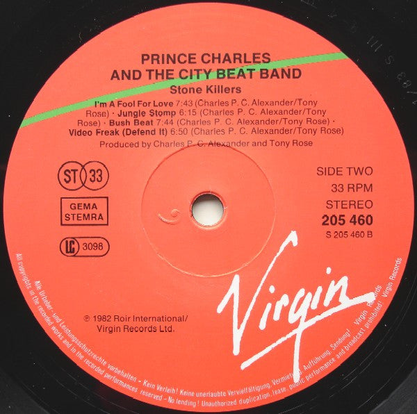 Prince Charles And The City Beat Band -Stone Killers