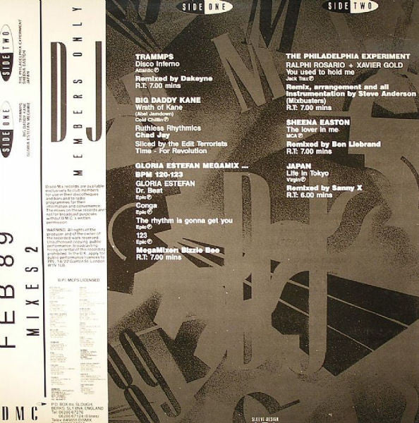 Various - February 89 - Mixes 2