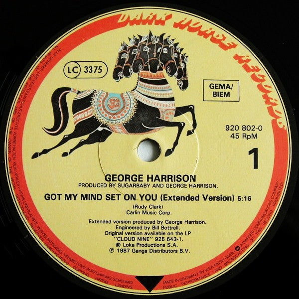 George Harrison -Got My Mind Set On You (Extended Version)