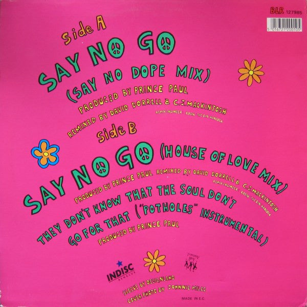 De La Soul -Say No Go
