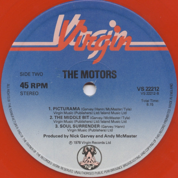 The Motors -Forget About You