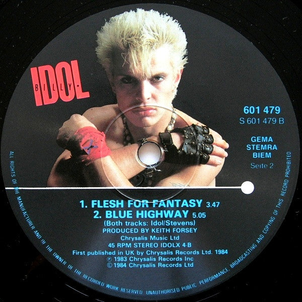 Billy Idol -Flesh For Fantasy (Below The Belt Mix)