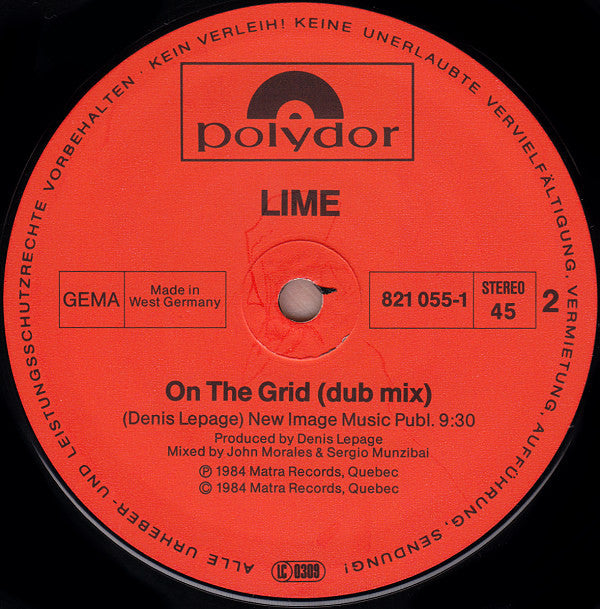 Lime (2) -On The Grid (Remix)