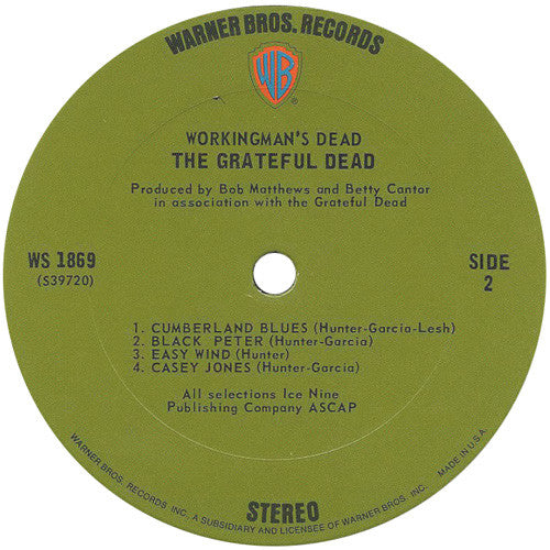 The Grateful Dead -Workingman's Dead
