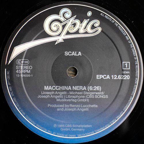 Scala (5) -Macchina Nera