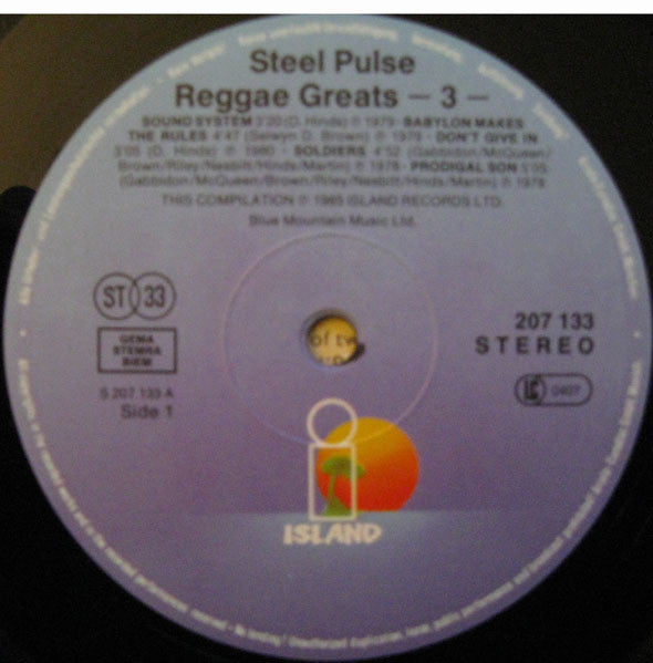 Steel Pulse -Reggae Greats