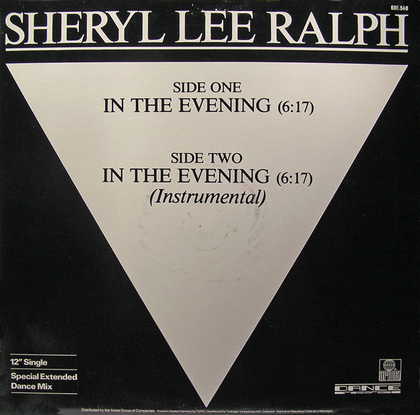 Sheryl Lee Ralph -In The Evening (Special Extended Dance Mix)