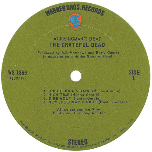 The Grateful Dead -Workingman's Dead