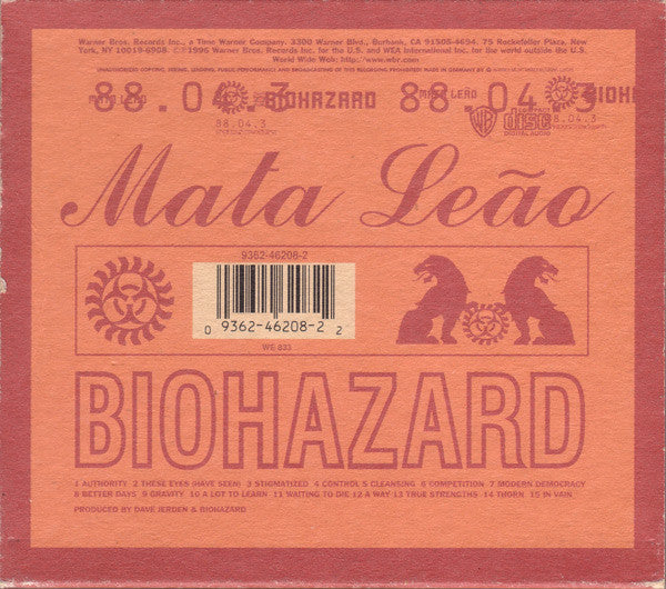 Biohazard -Mata Leão