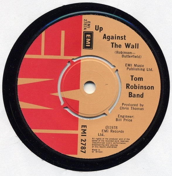 Tom Robinson Band -Up Against The Wall