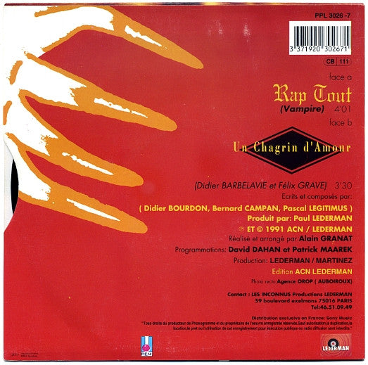 Les Inconnus -Rap Tout (Vampire)