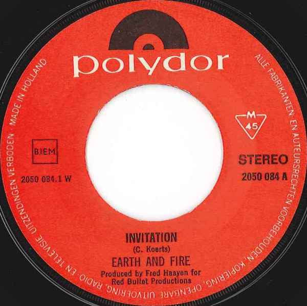 Earth And Fire -Invitation