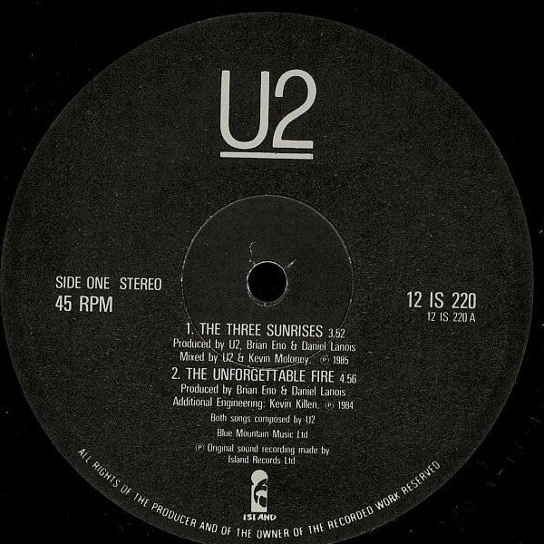 U2 -The Unforgettable Fire