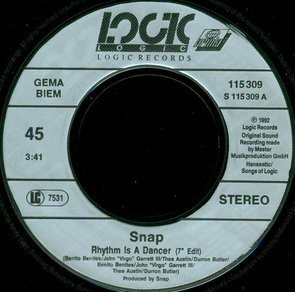 Snap! -Rhythm Is A Dancer