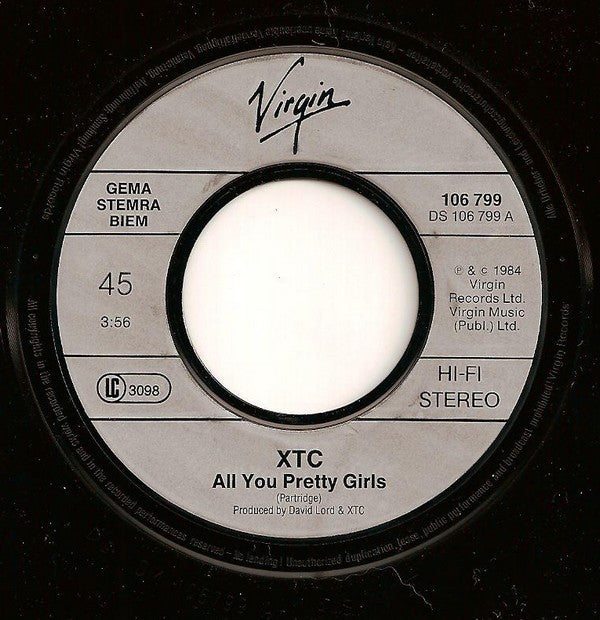 XTC -All You Pretty Girls