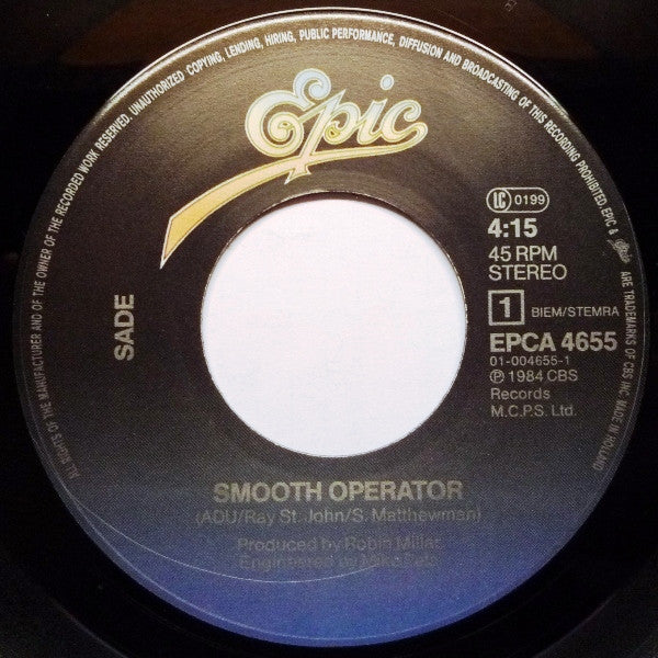 Sade -Smooth Operator