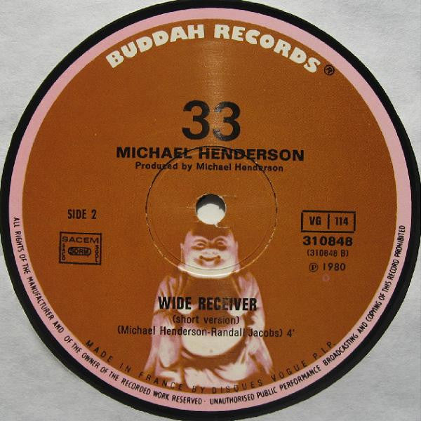 Michael Henderson -Wide Receiver