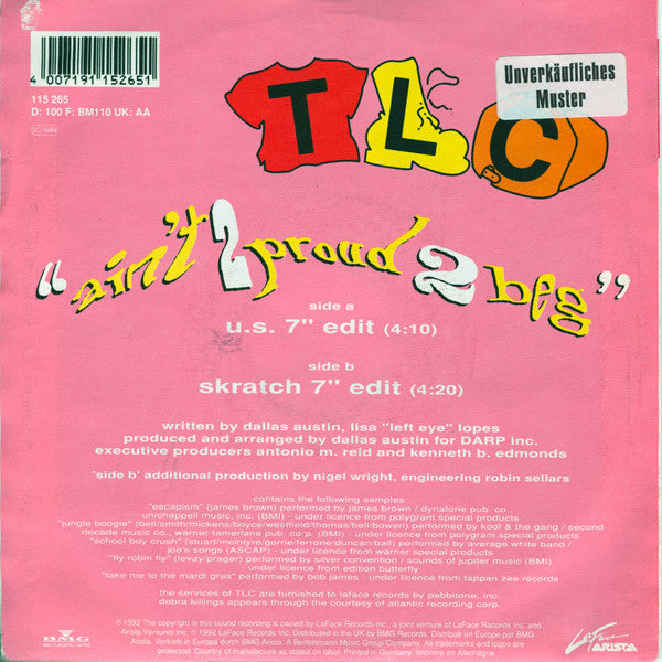 TLC -Ain't 2 Proud 2 Beg