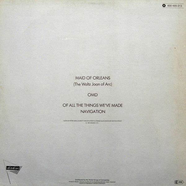 Orchestral Manoeuvres In The Dark -Maid Of Orleans