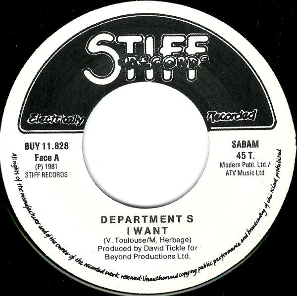 Dept-S-* - Going Left Right · I Want · Monte Carlo