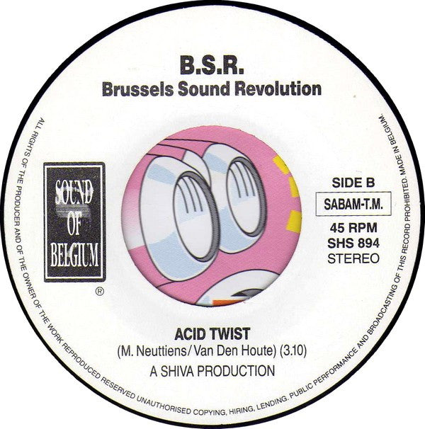 Brussels Sound Revolution -Pump Up The Twist