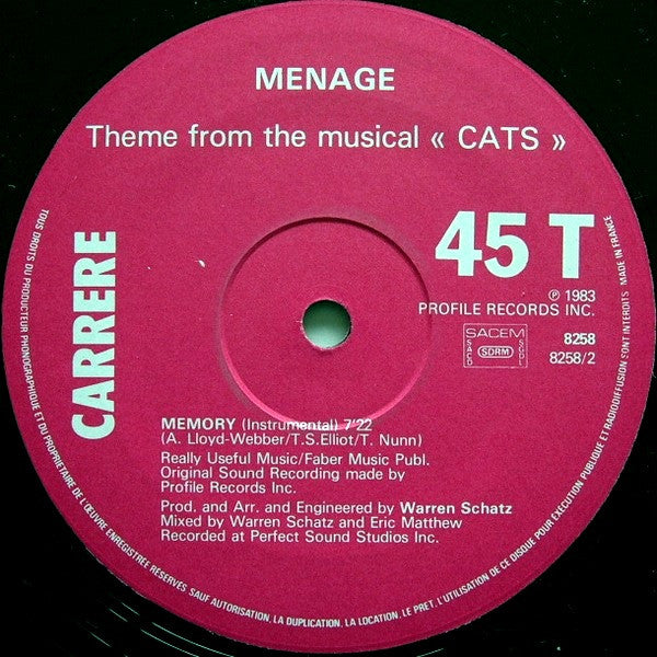 Menage (2) -Memory