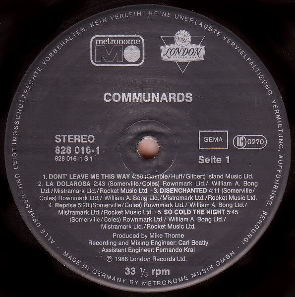 Communards* -Communards