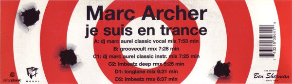 Marc Archer -Je Suis En Trance