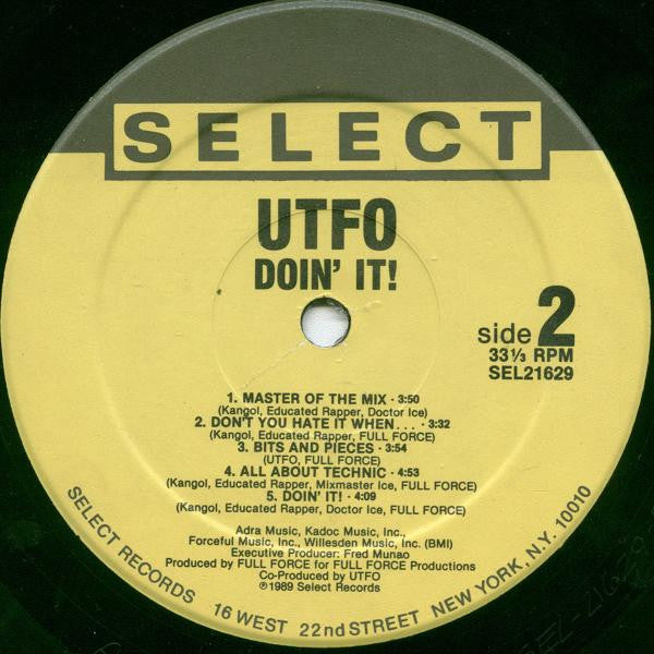 UTFO -Doin' It!