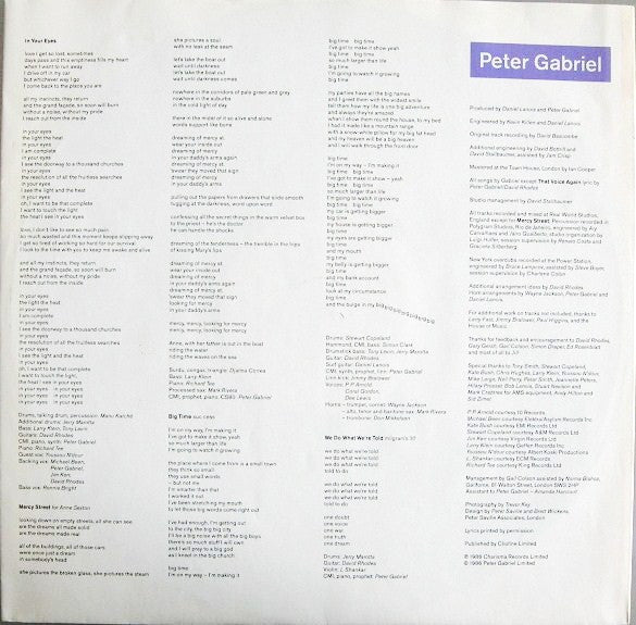 Peter Gabriel -So