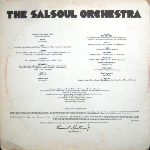 The Salsoul Orchestra -Nice 'n' Naasty