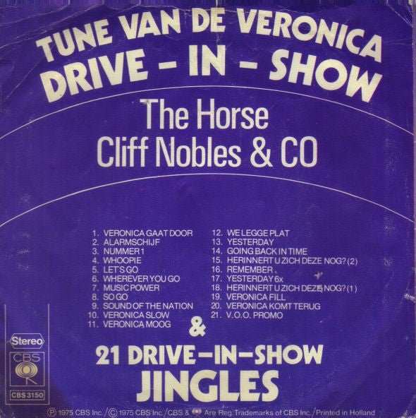 Cliff Nobles & Co / No Artist -Tune Van De Veronica Drive-In-Show & 21 Drive-In-Show Jingles
