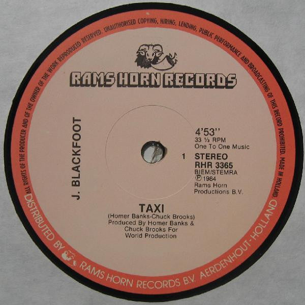 J. Blackfoot -Taxi