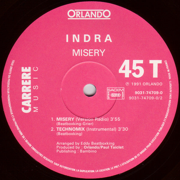 Indra -Misery
