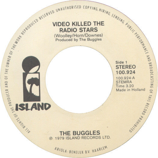 Buggles* -Video Killed The Radio Star