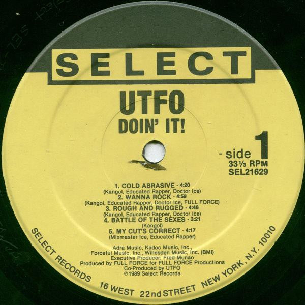 UTFO -Doin' It!