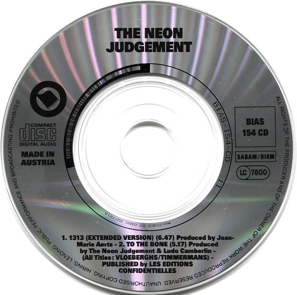 The Neon Judgement -1313