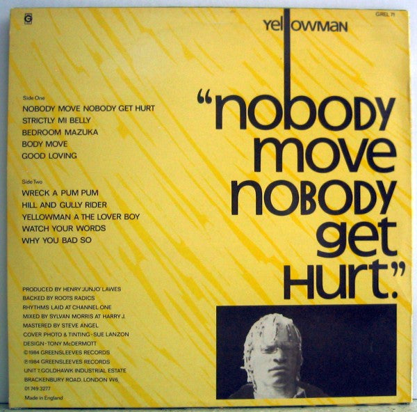 Yellowman -Nobody Move Nobody Get Hurt