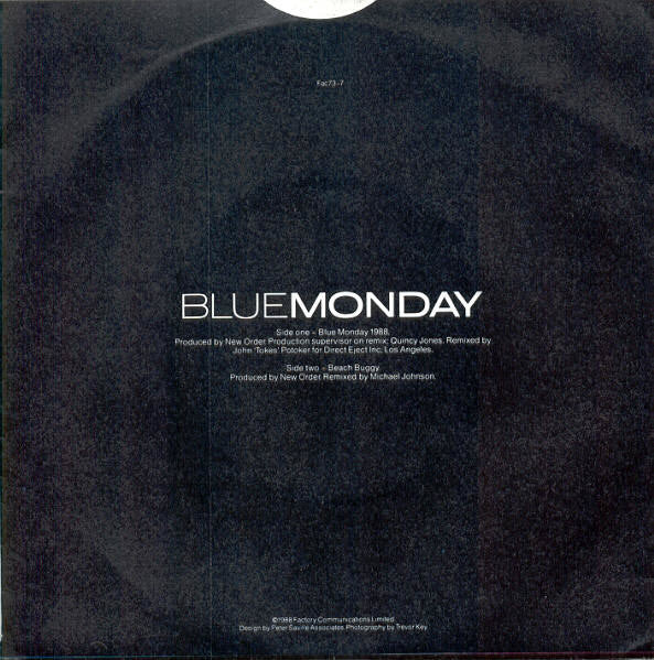 NewOrder* -Blue Monday 1988
