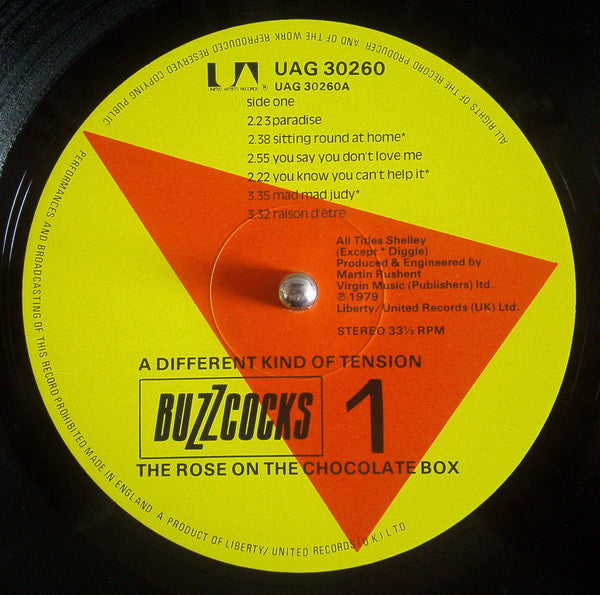 Buzzcocks -A Different Kind Of Tension