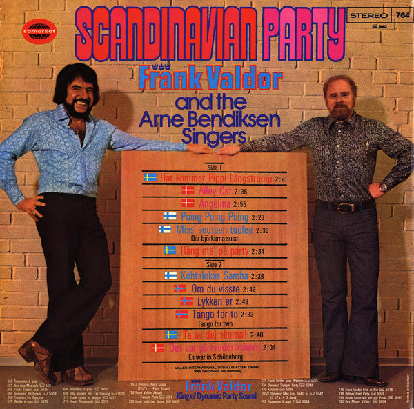 Frank Valdor And The Arne Bendiksen Singers -Scandinavian Party