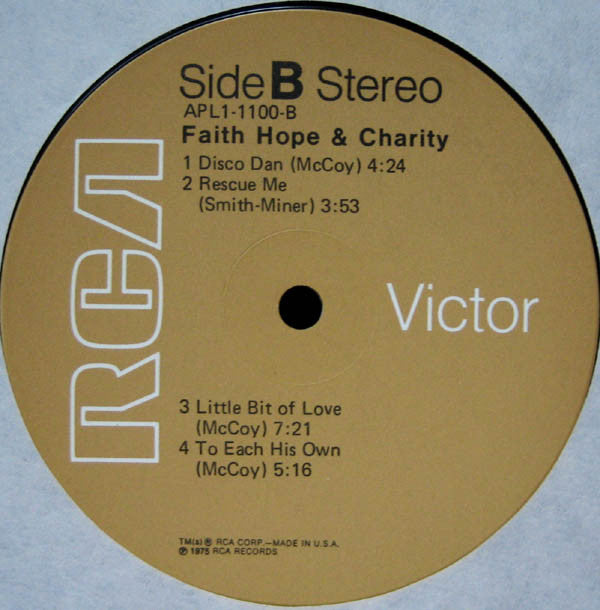 Faith, Hope & Charity -Faith, Hope & Charity