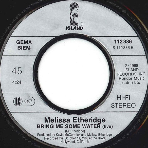 Melissa Etheridge -Like The Way I Do