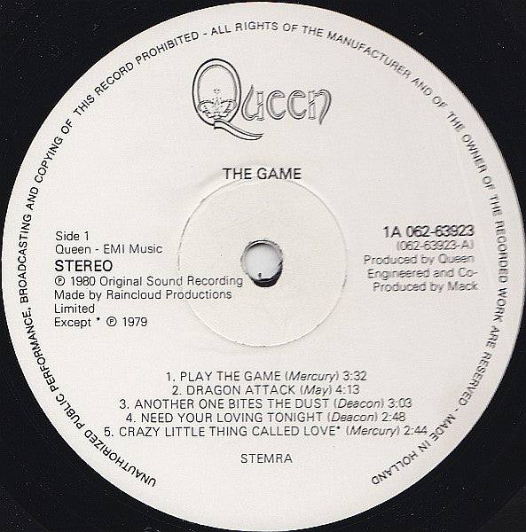 Queen -The Game