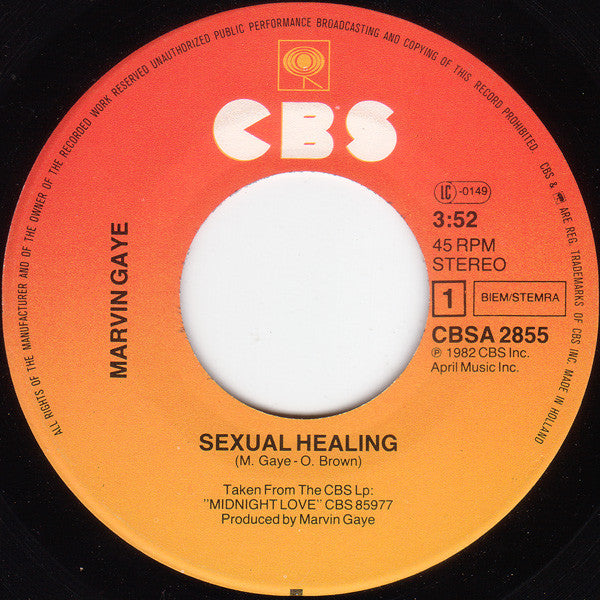 Marvin Gaye -Sexual Healing