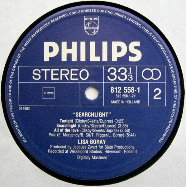 Lisa Boray -Searchlight